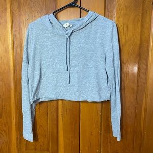🌻2/$25 ⋆ Grey Cropped Hoodie